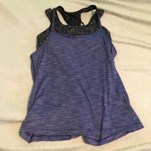 Lululemon tank with built in bra